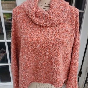 Free People Women's Red Lotus Sweater Size Medium NWT